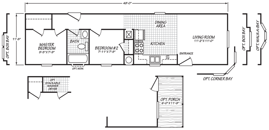 Single Wide Mobile Homes Factory Expo Home Centers