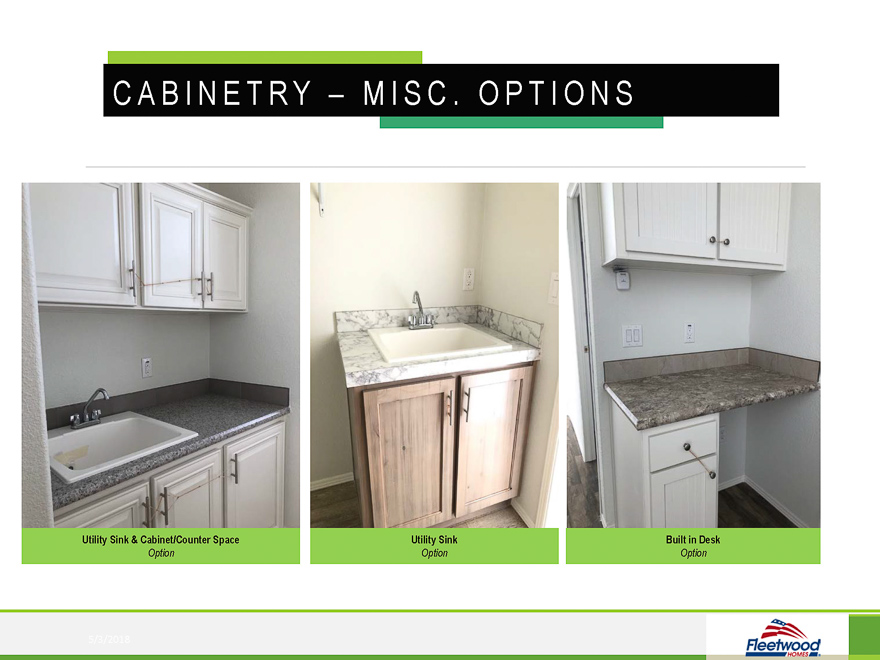 Cabinetry Options For Your Mobile Home