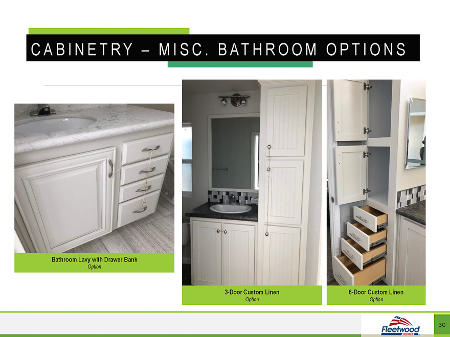 Cabinetry Options For Your Mobile Home